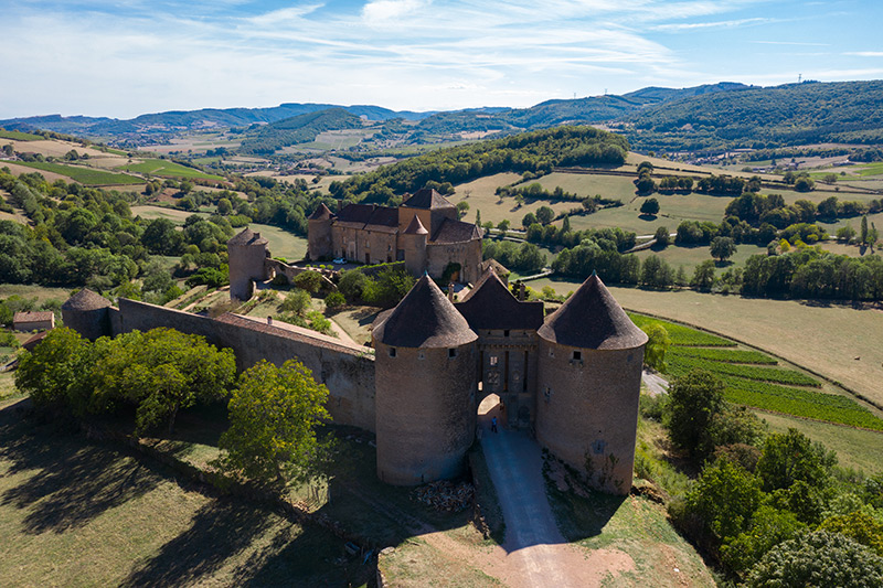 forteresse médiévale de Berzé-le-Châtel