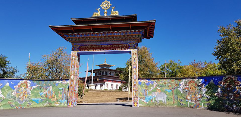Palden Shangpa temple bouddhiste de La Boulaye