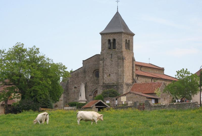Eglise  de Saint-Germain-en-Brionnais