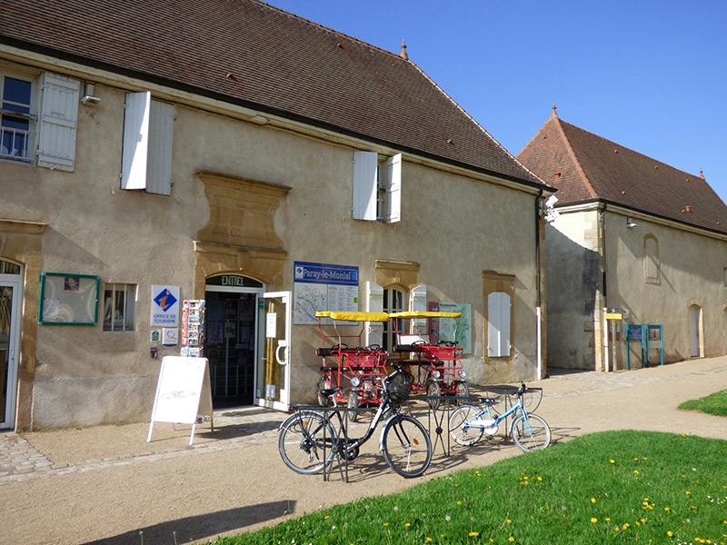 Location de vélos à l'Office de Tourisme de Paray-le-Monial