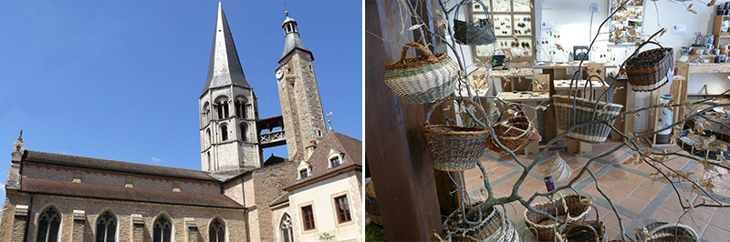 Saint-Gengoux-le-National église  et galerie La Crémaillère