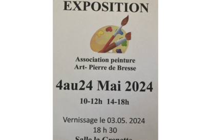Exposition Peinture Art Du 3 au 20 mai 2024