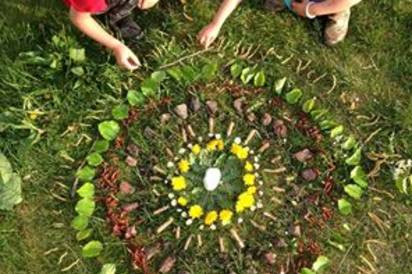 Atelier parent / enfant "Mandala végétal"