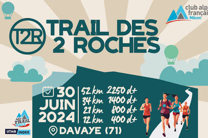 Trail des 2 Roches Le 30 juin 2024