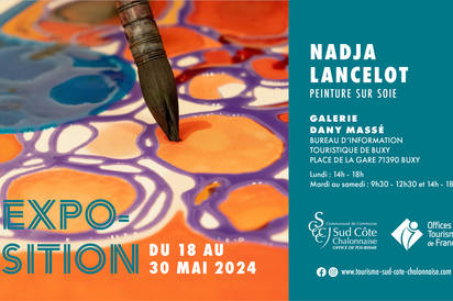 Exposition de Nadja Lancelot Du 18 au 30 mai 2024