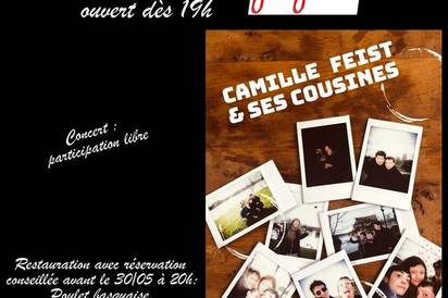 Concert "Camille Feist & ses cousines" Le 30 mai 2024