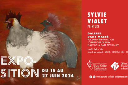Exposition de Sylvie Vialet Du 18 mai au 29 juin 2024