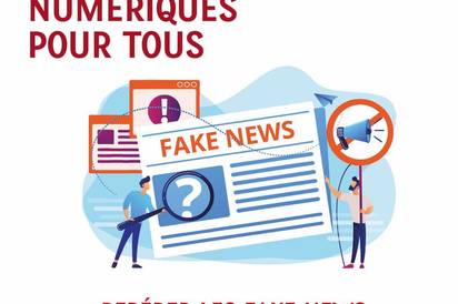 Atelier numérique : Repérer les fake news Du 16 au 27 mai 2024